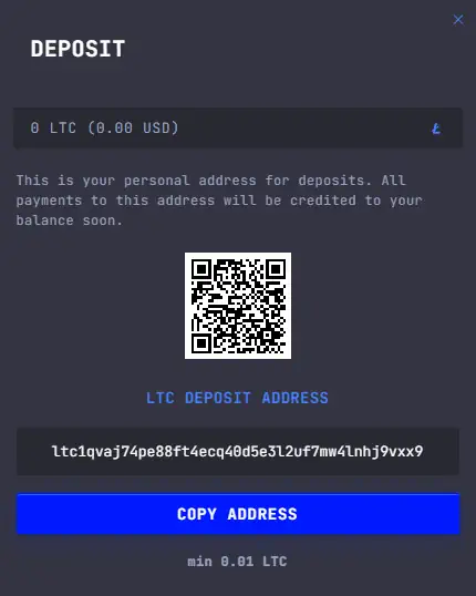 LTCCasino Bonus